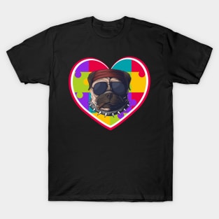 Autism Day dog T-Shirt